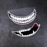 Helmet Sticker Evil Tooth - Image 5
