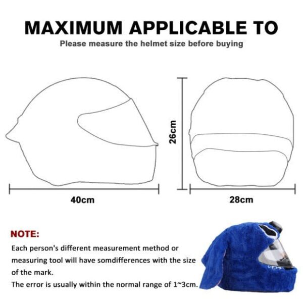 Motorcycle Helmet Cover - Shark - Image 3