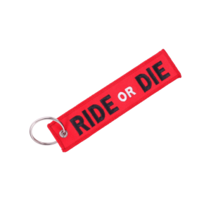 RIDE OR DIE | MOTORCYCLE KEYCHAIN 2X