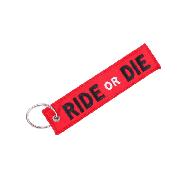 RIDE OR DIE | MOTORCYCLE KEYCHAIN 2X - Image 1