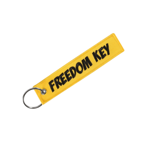 FREEDOM KEY | MOTORCYCLE KEYCHAIN x2 - Image 1