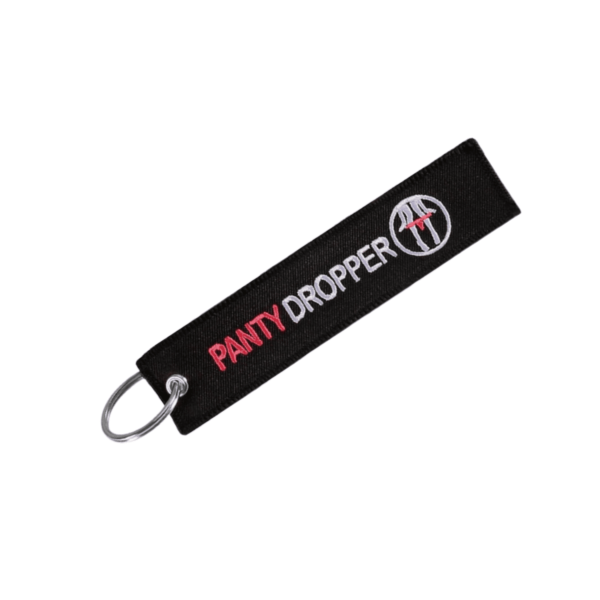 PANTY DROPPER | MOTORCYCLE KEYCHAIN 2x - Image 1