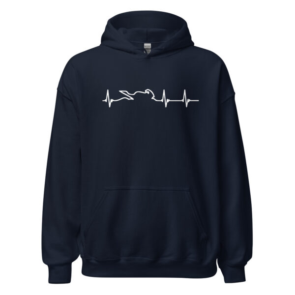 MOTORCYCLE HEARTBEAT HOODIE - Image 2